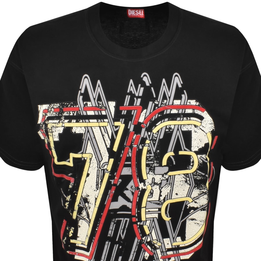 Image number 2 for Diesel T Boxt T8 T Shirt Black