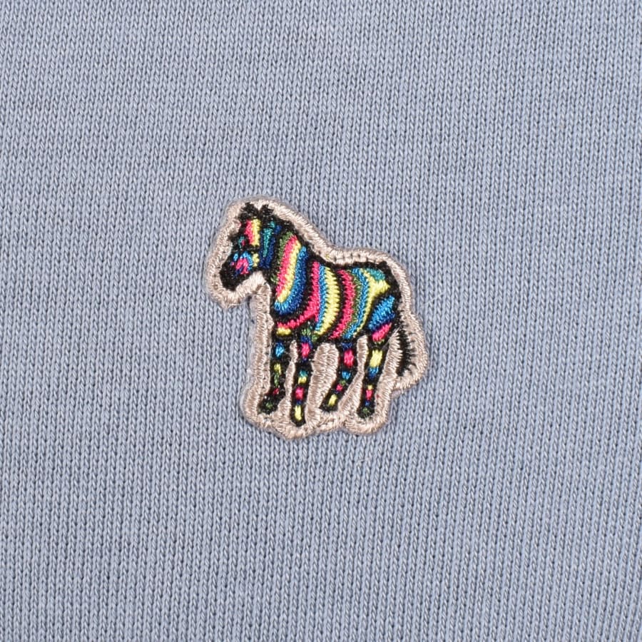 Image number 3 for Paul Smith Pullover Zebra Hoodie Blue