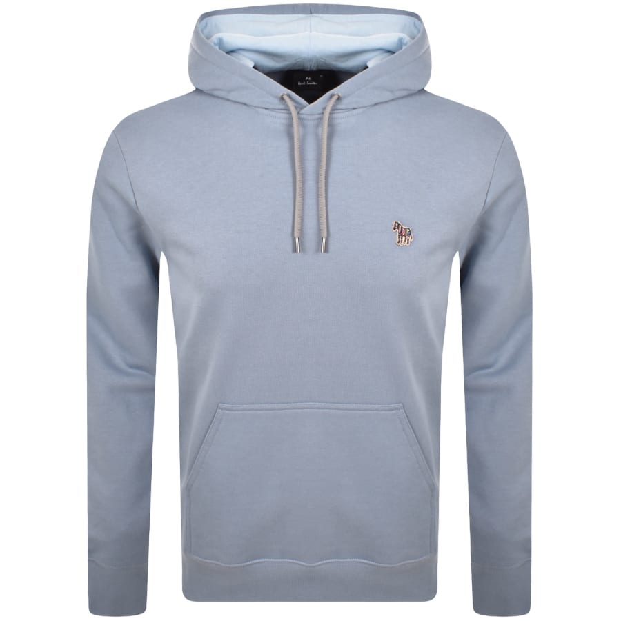 Image number 1 for Paul Smith Pullover Zebra Hoodie Blue