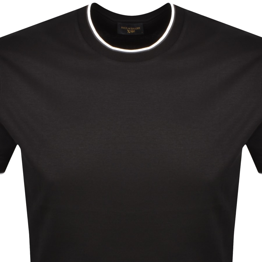 Image number 2 for Paul And Shark Logo T Shirt Black