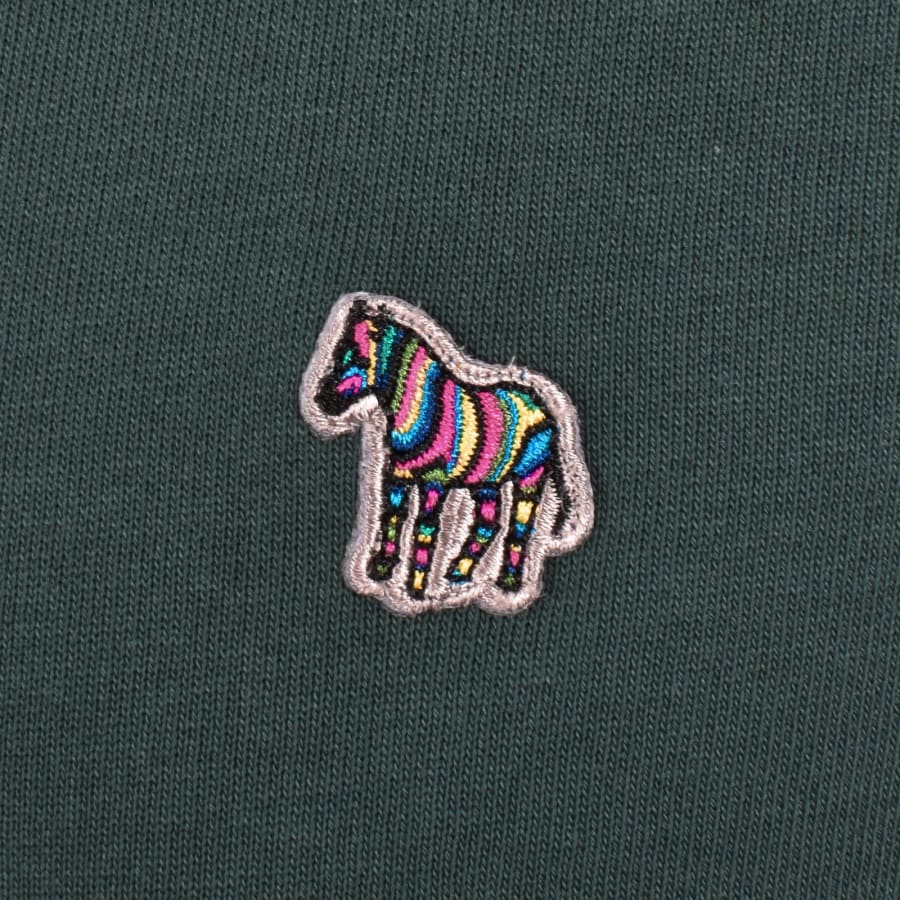 Image number 3 for Paul Smith Regular Fit Zebra Sweatshirt Green