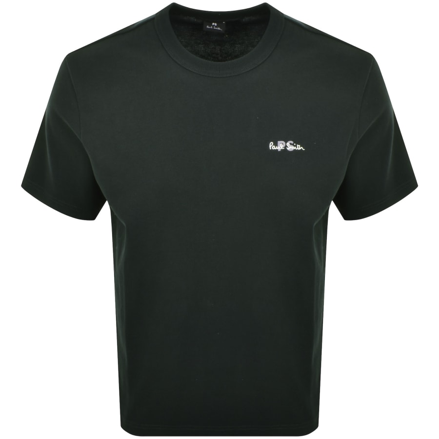 Image number 1 for Paul Smith Heavyweight T Shirt Green