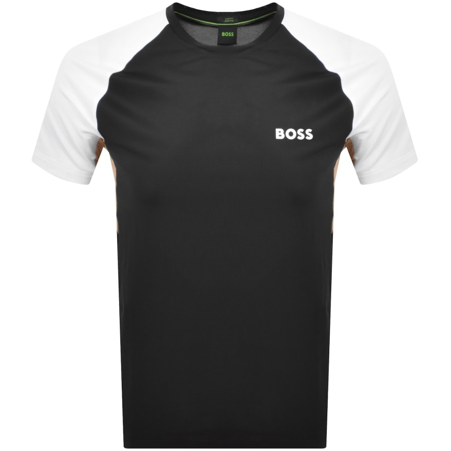 Image number 1 for BOSS Tee Toc Pique T Shirt Black