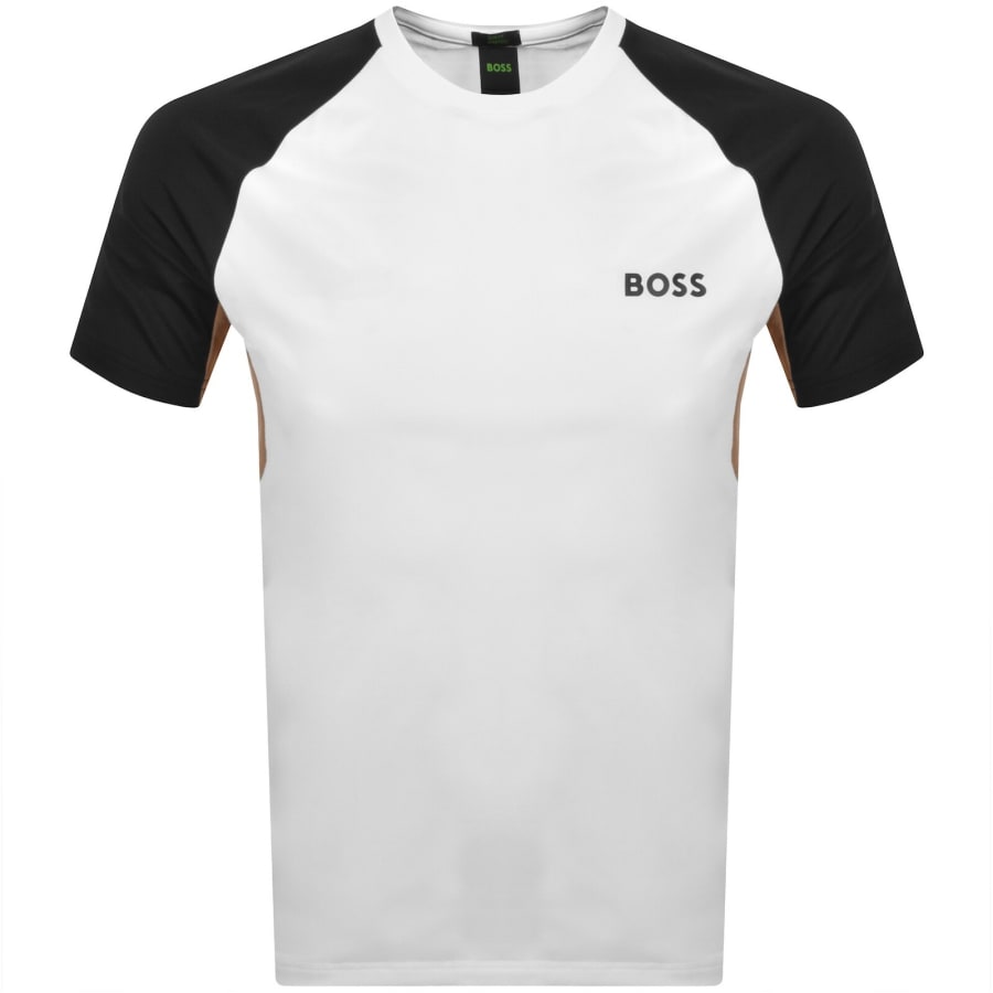 Image number 1 for BOSS Tee Toc Pique T Shirt White