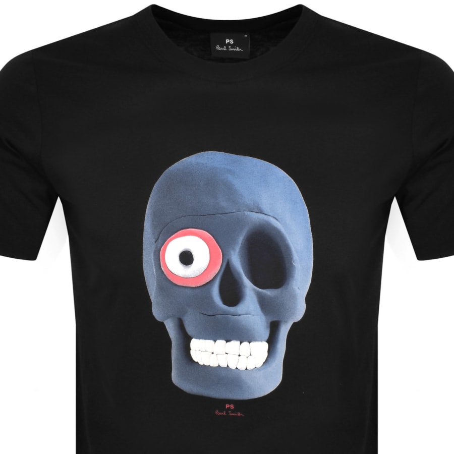 Image number 2 for Paul Smith Skull T Shirt Black