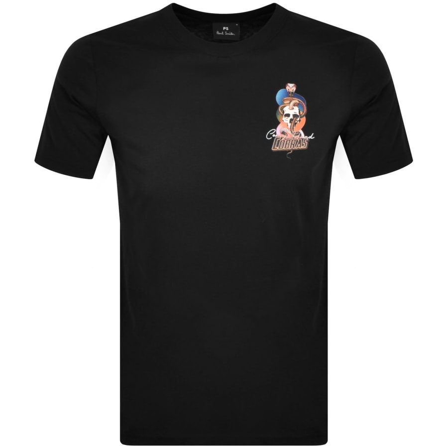 Image number 2 for Paul Smith Cobras Casual Fit T Shirt Black