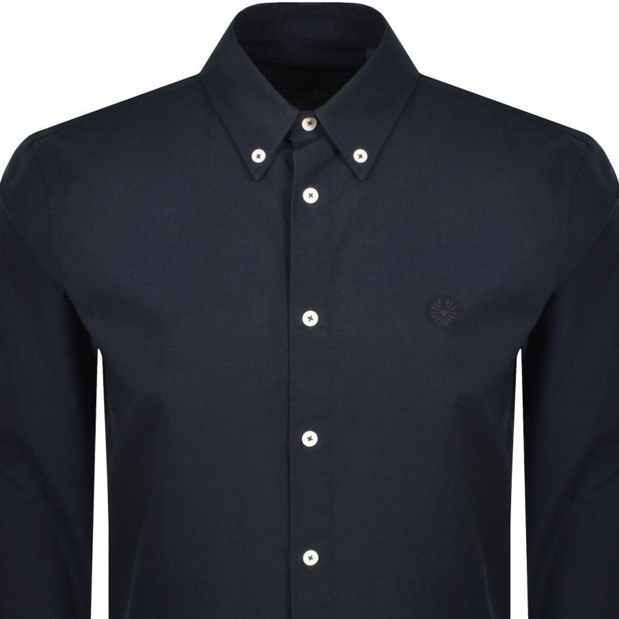 Image number 2 for Belstaff Street Shirt Dark Ink Navy