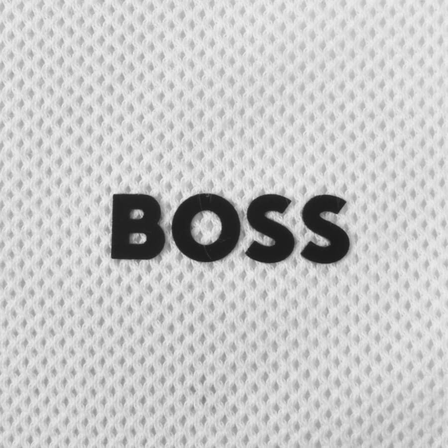 Image number 3 for BOSS Tee Mesh T Shirt White