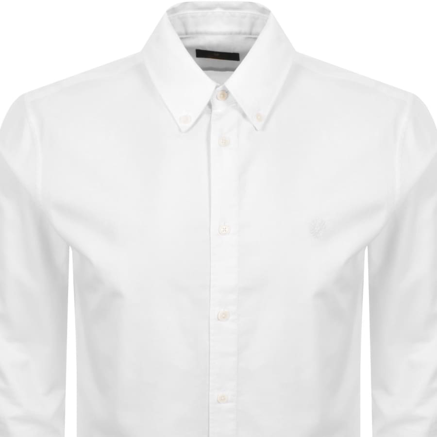 Image number 2 for Belstaff Street Long Sleeved Shirt White