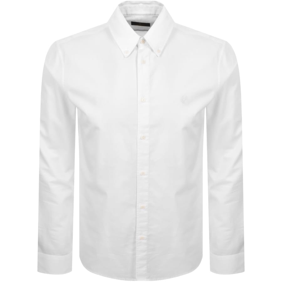 Image number 1 for Belstaff Street Long Sleeved Shirt White