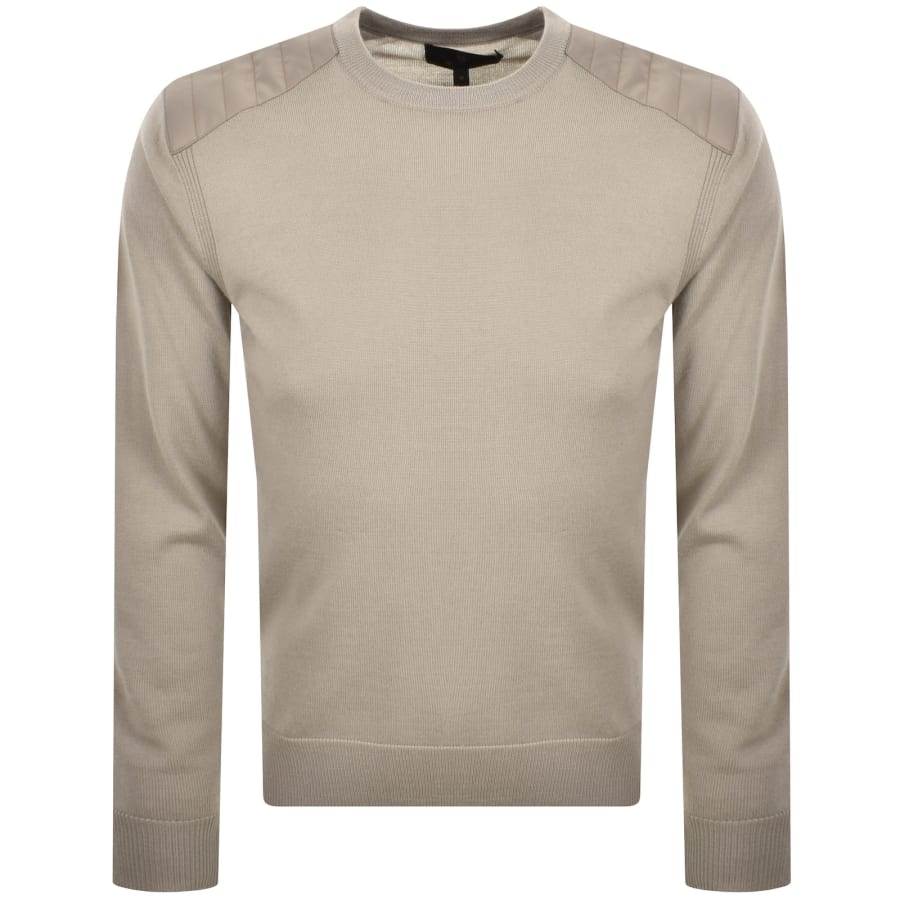 Image number 2 for Belstaff Kerrigan Jumper Beige