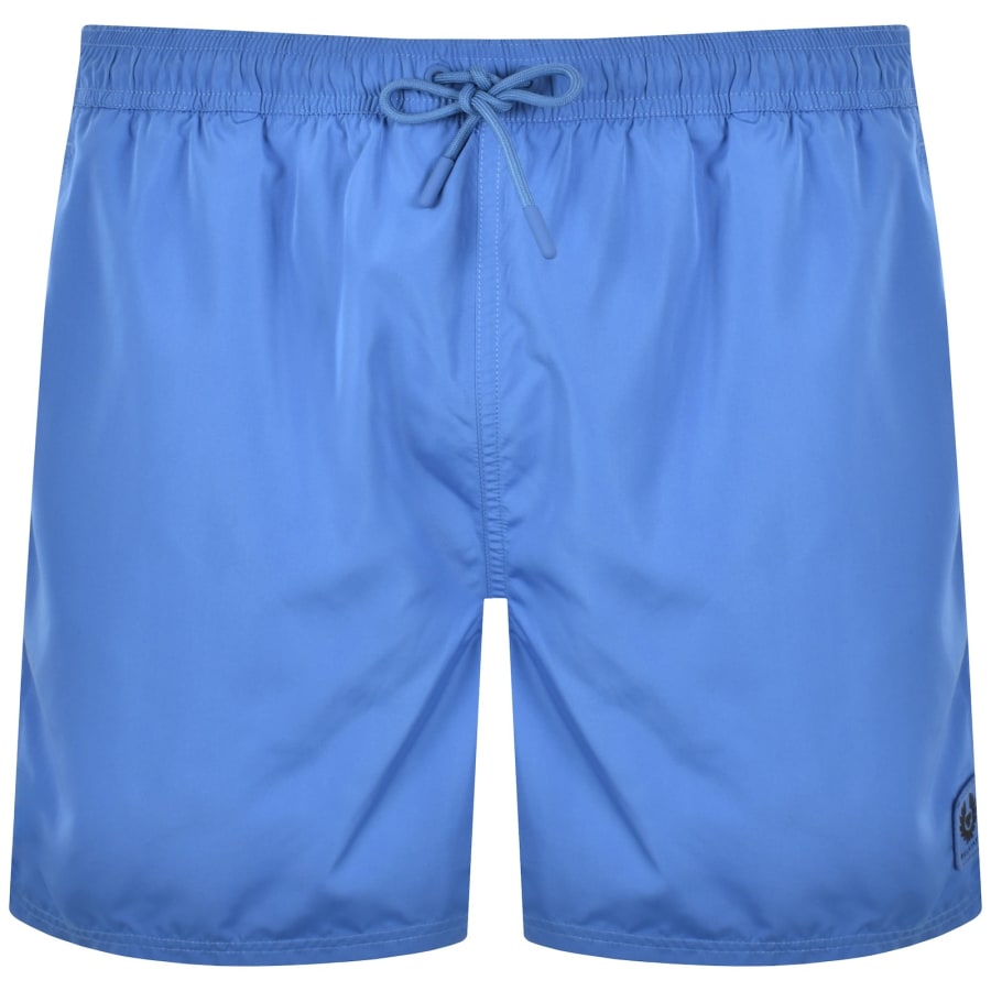 Image number 1 for Belstaff Clipper Swim Shorts Marine Blue