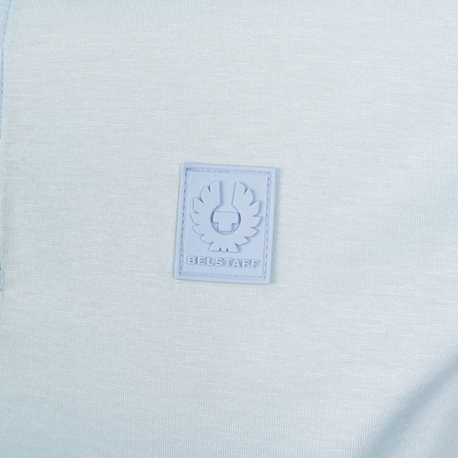 Image number 3 for Belstaff Steel Polo T Shirt Sky Blue