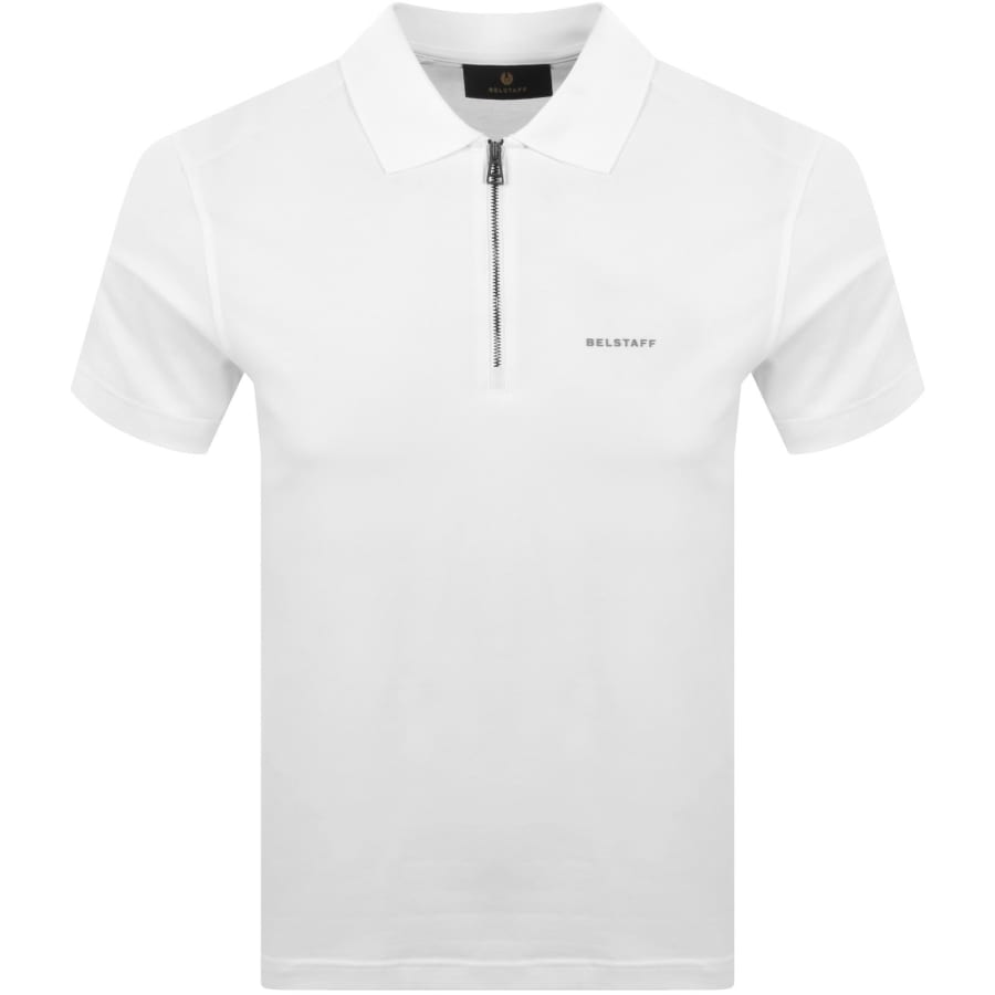 Image number 1 for Belstaff Alloy Polo T Shirt White