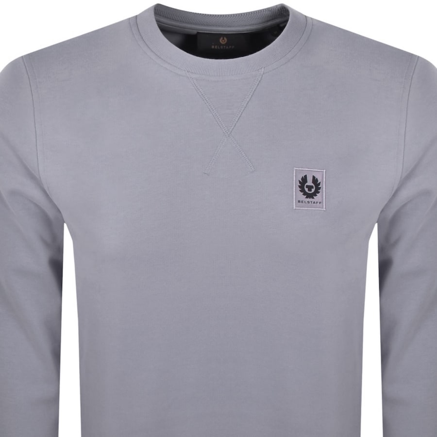 Image number 2 for Belstaff Logo Sweatshirt Purple