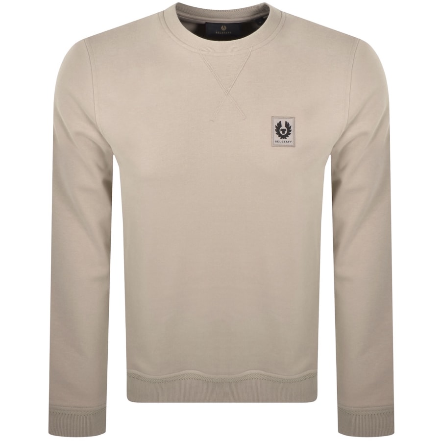 Image number 1 for Belstaff Logo Sweatshirt Beige