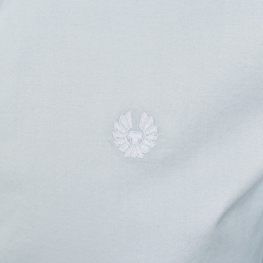 Image number 3 for Belstaff Street Long Sleeved Shirt Sky Blue