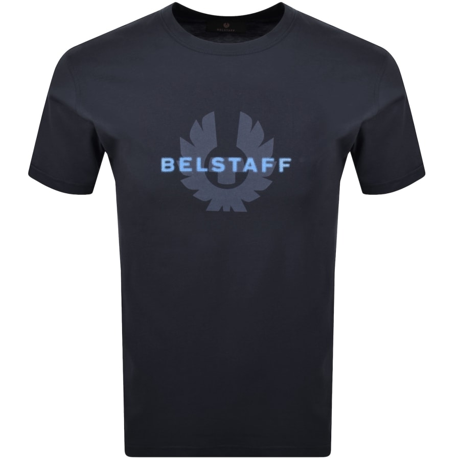 Image number 1 for Belstaff Surface T Shirt Dark Ink Navy