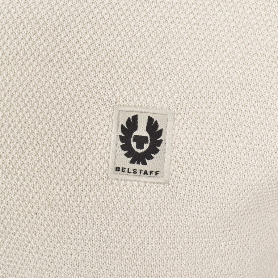 Image number 3 for Belstaff Coast Knit Jumper Cream