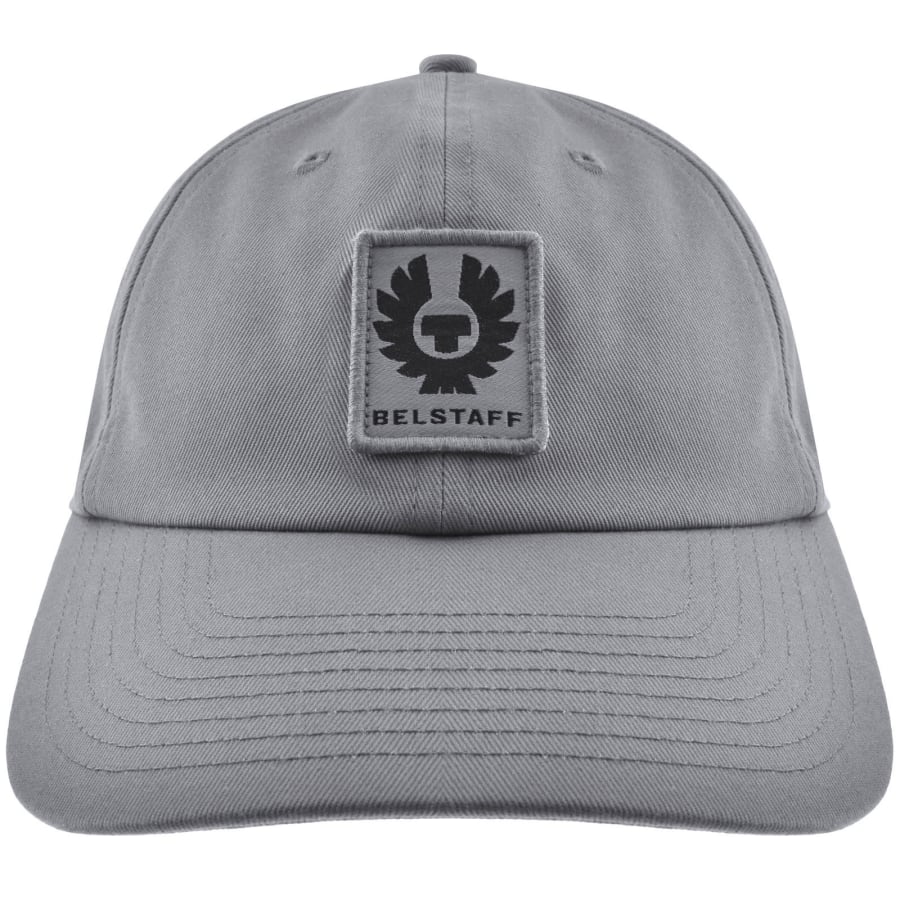 Image number 1 for Belstaff Phoenix Logo Cap Faded Indigo