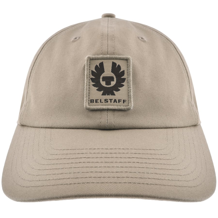 Image number 1 for Belstaff Phoenix Logo Cap Dark Sand