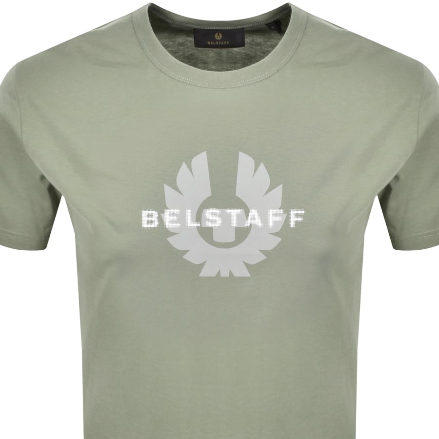 Image number 2 for Belstaff Surface T Shirt Lichen Green