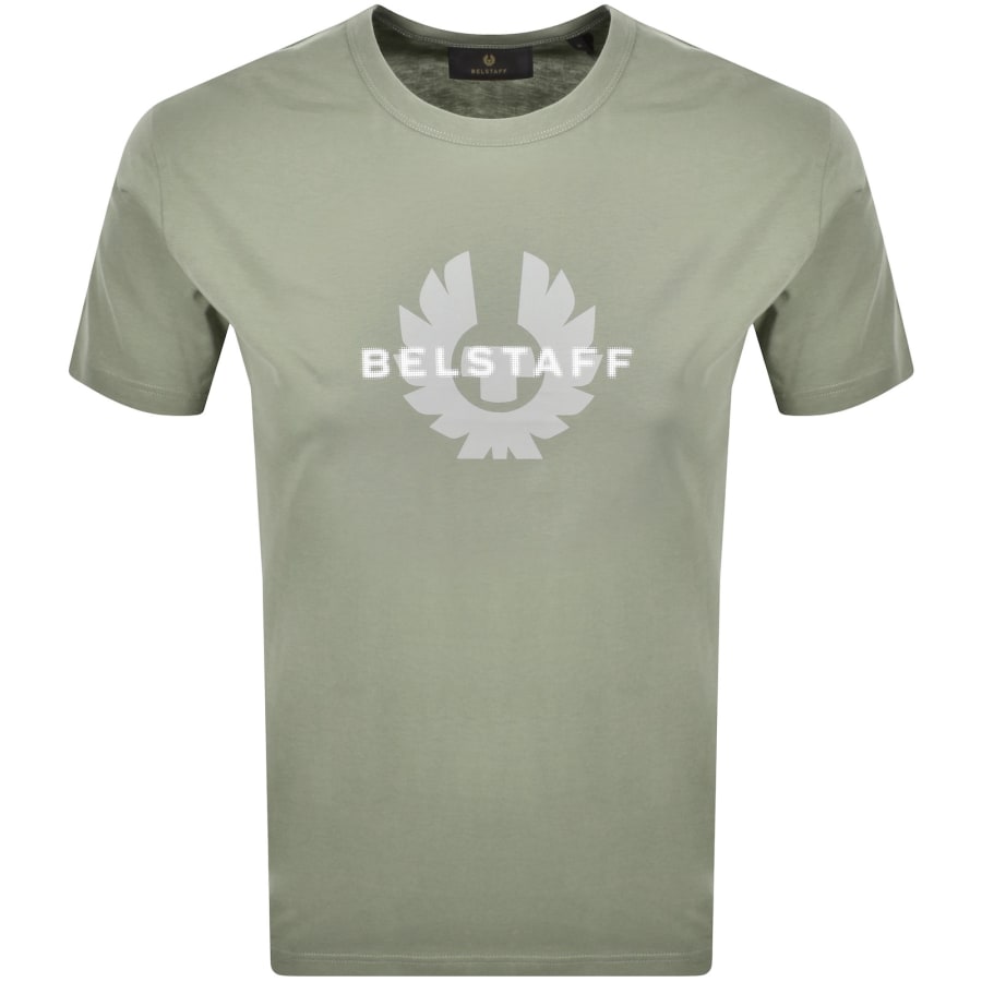 Image number 1 for Belstaff Surface T Shirt Lichen Green