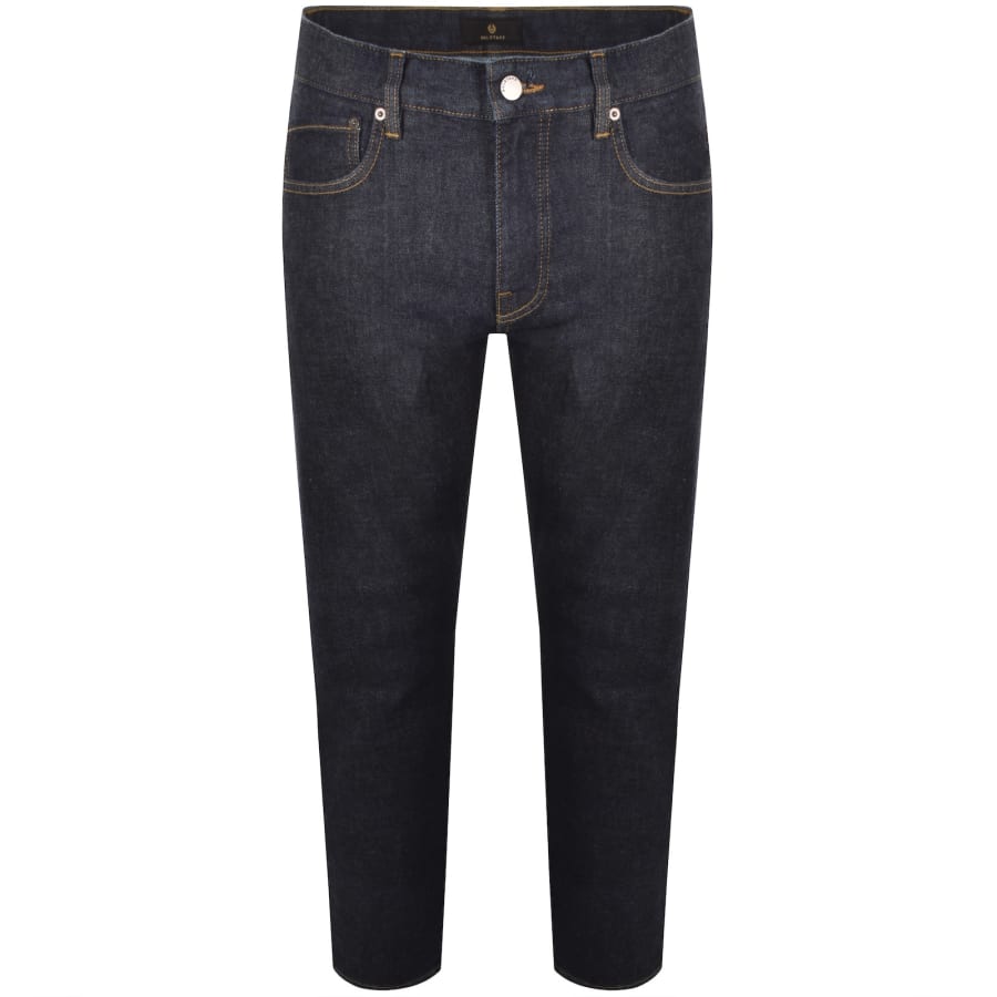 Image number 2 for Belstaff B81 Slim Taper Jeans Dark Wash Indigo