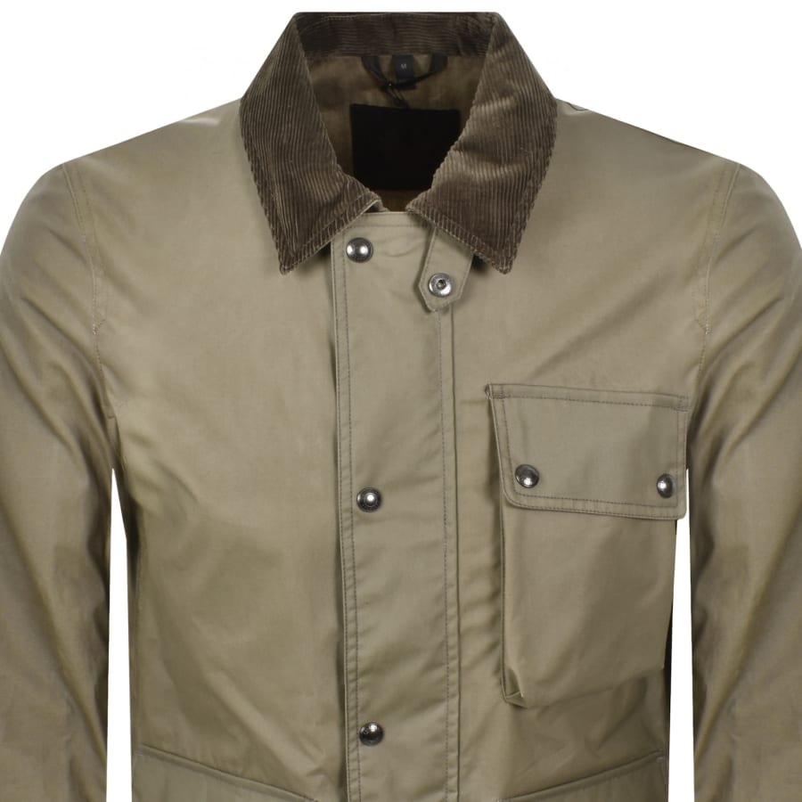 Image number 3 for Belstaff Incline Jacket Dark Fatigue Green