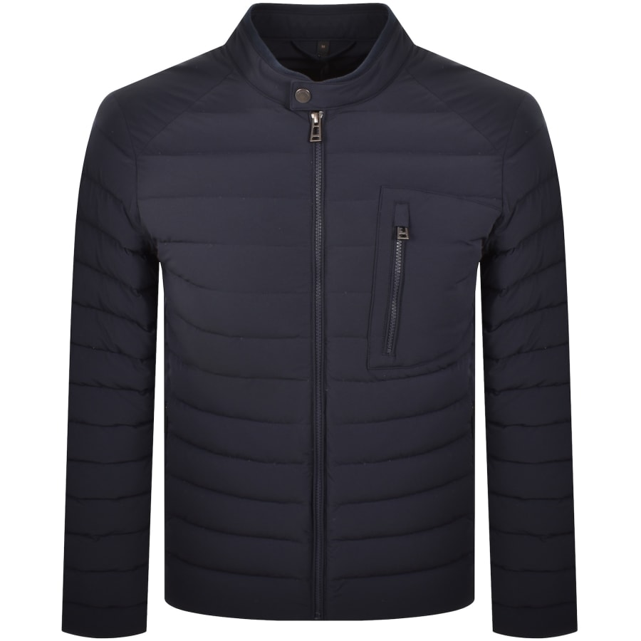 Image number 2 for Belstaff Chassis Jacket Dark Ink Navy