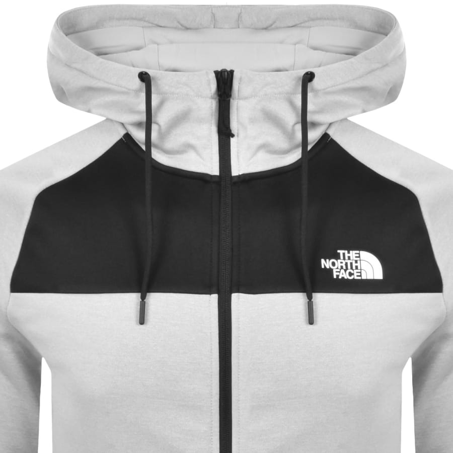 Image number 2 for The North Face Mountain Reaxion Fleece Grey