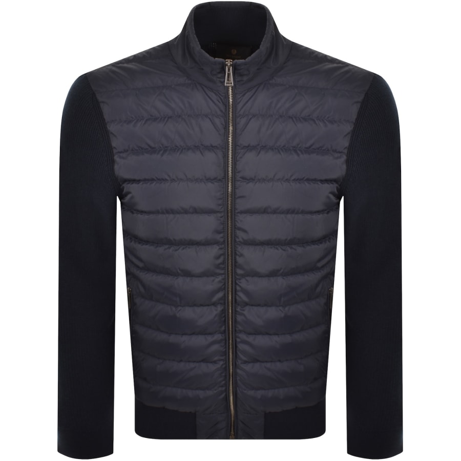 Image number 2 for Belstaff Control Hybrid Jacket Dark Ink Navy