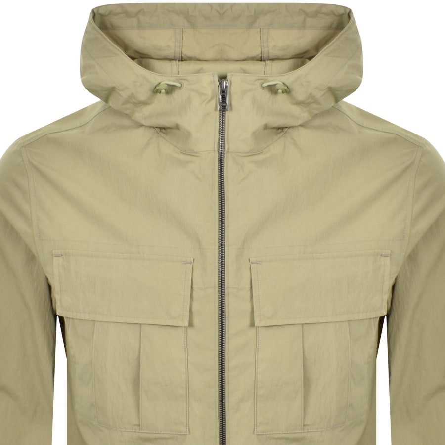 Image number 3 for Belstaff Container Overshirt Fatigue Green