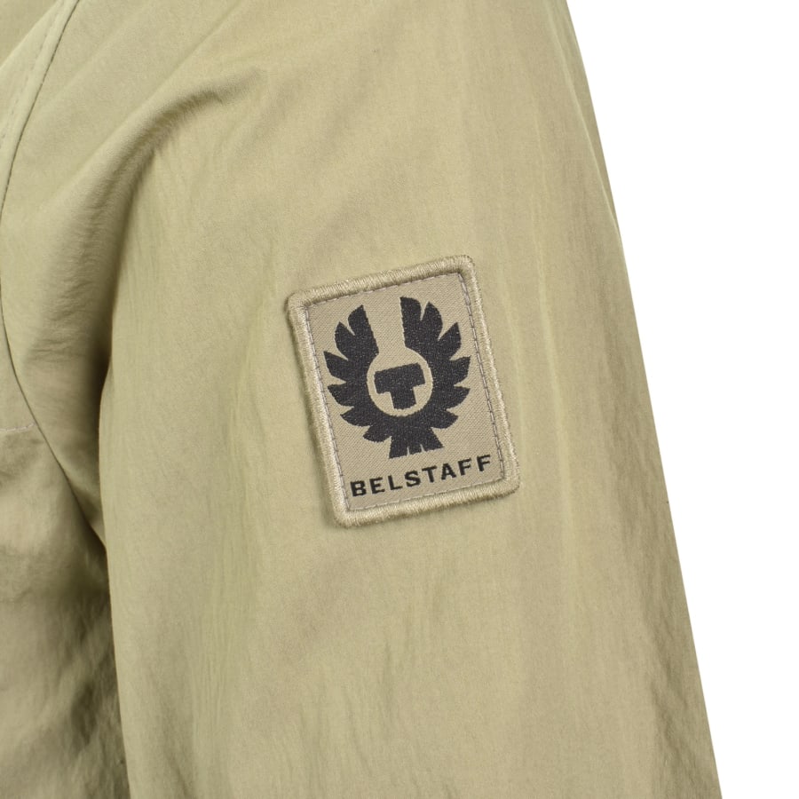 Image number 4 for Belstaff Container Overshirt Fatigue Green