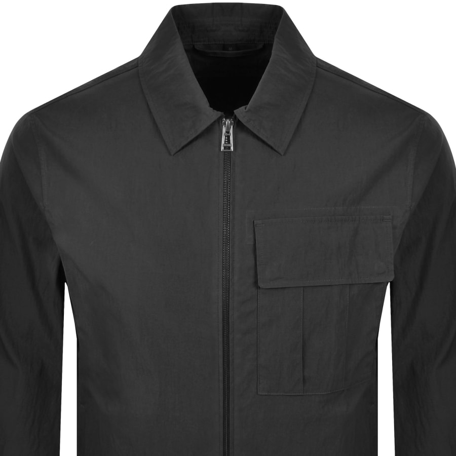 Image number 3 for Belstaff Cargo Overshirt Black