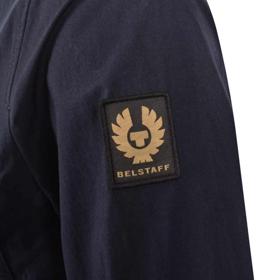 Image number 4 for Belstaff Cargo Overshirt Dark Ink Navy