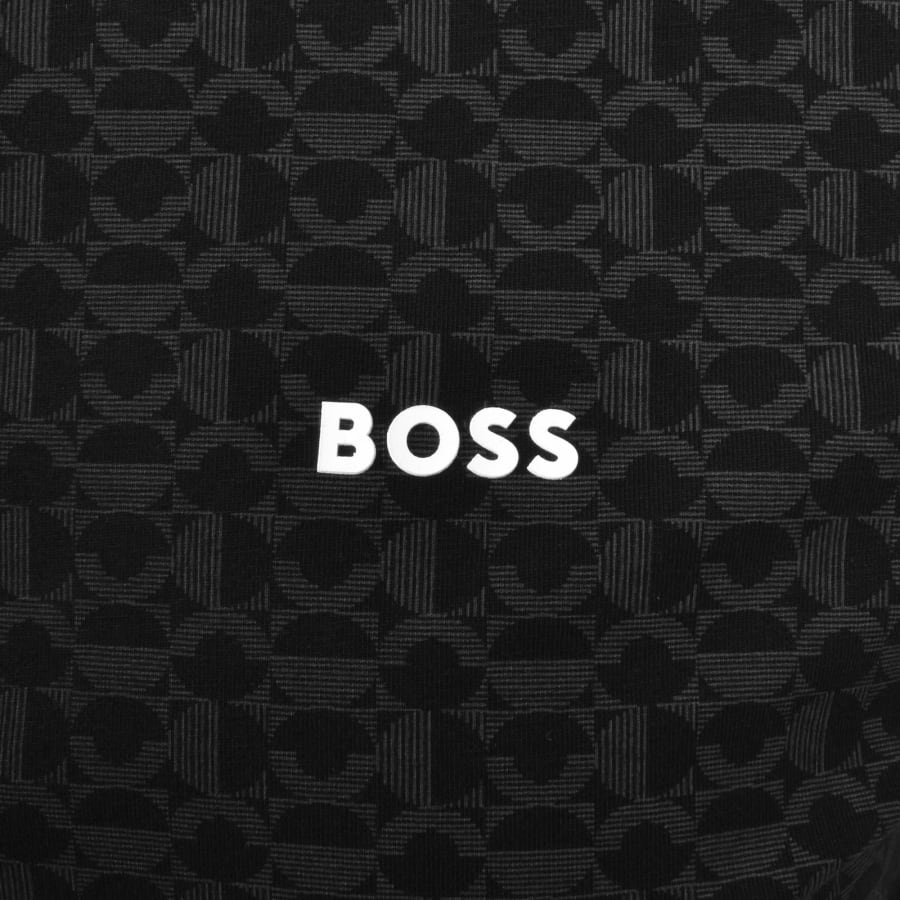 Image number 3 for BOSS Paddy Striped Polo T Shirt Black