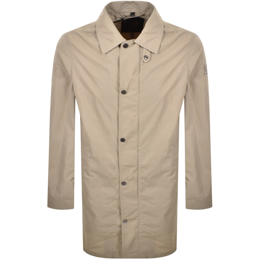 Image number 2 for Belstaff Farer Coat Dark Sand