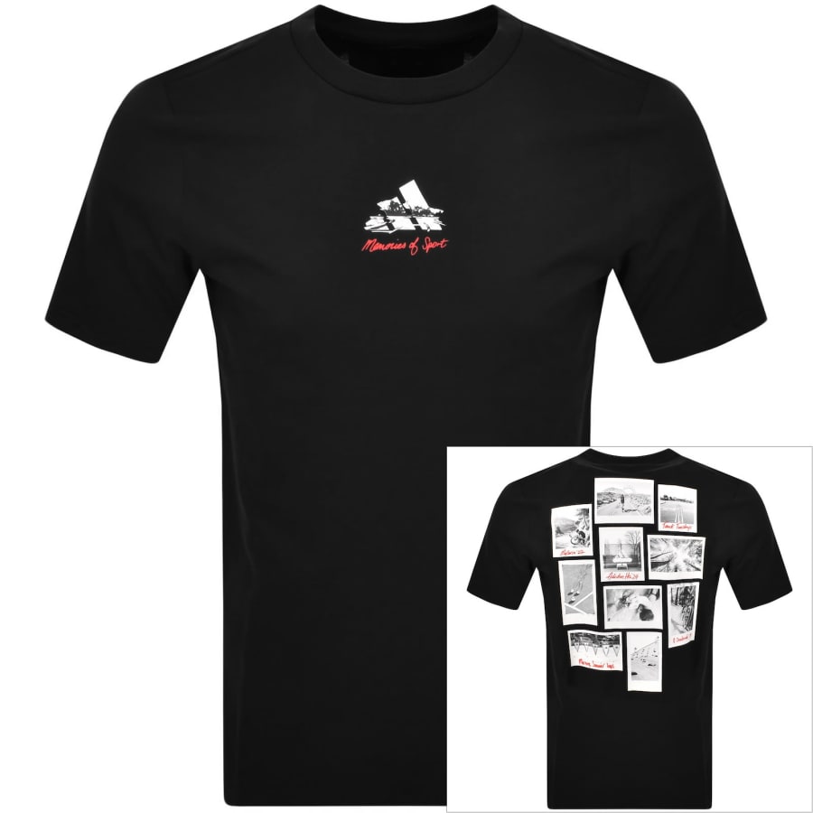 Image number 1 for adidas Sportswear Gallery T Shirt Black