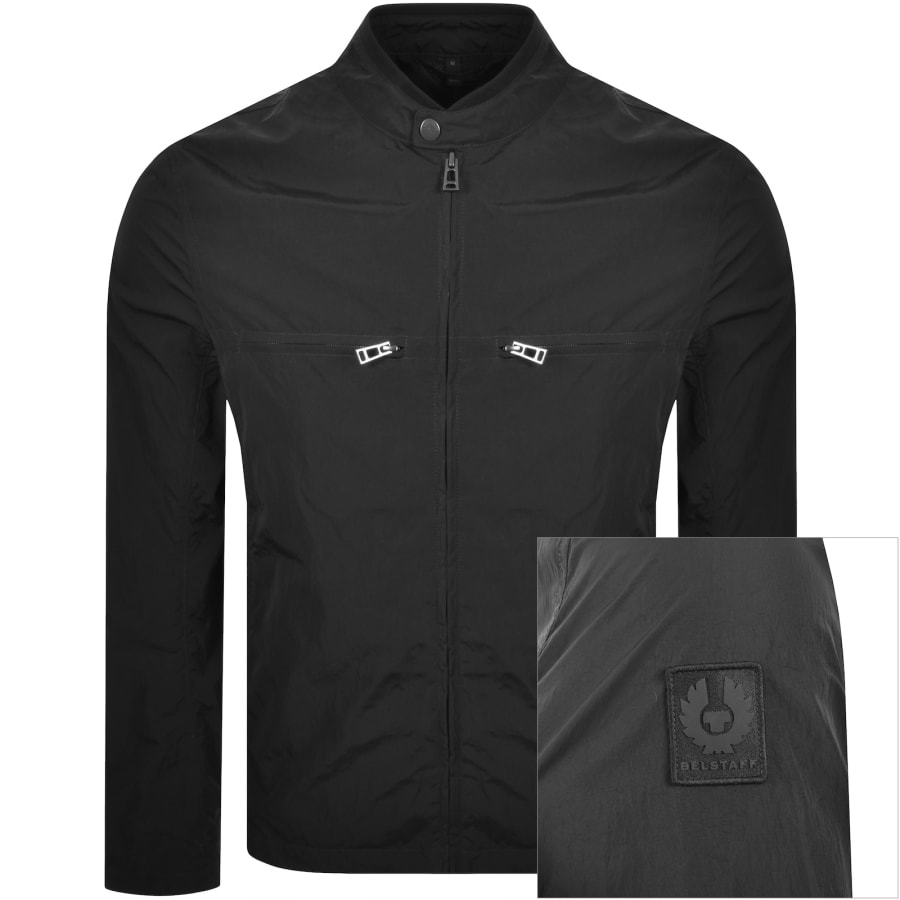 Image number 1 for Belstaff Grid Jacket Black