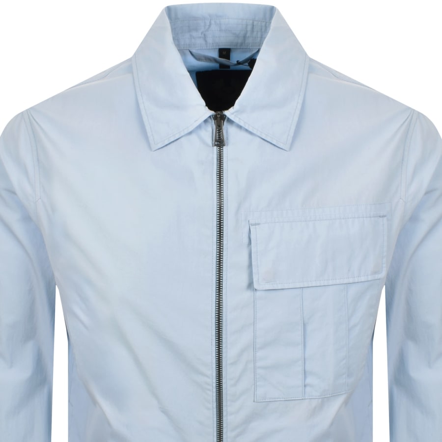 Image number 3 for Belstaff Cargo Overshirt Sky Blue