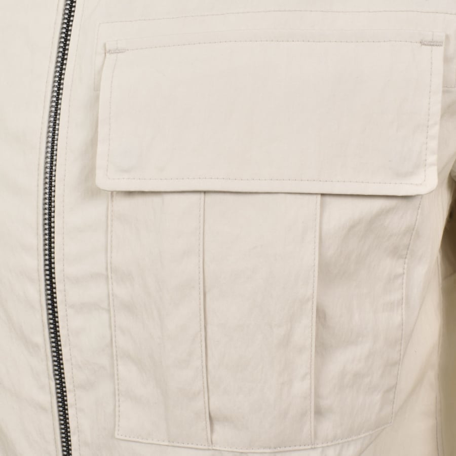 Image number 5 for Belstaff Cargo Overshirt Beige