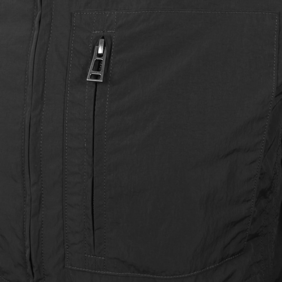 Image number 5 for Belstaff Grid Overshirt Black