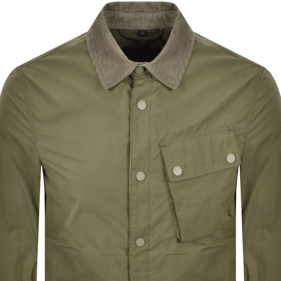 Image number 3 for Belstaff Ground Jacket True Olive Green