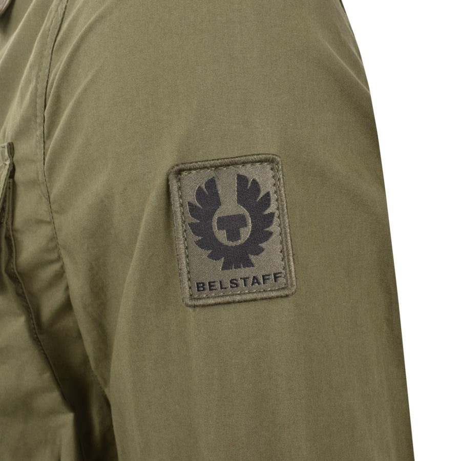 Image number 4 for Belstaff Ground Jacket True Olive Green
