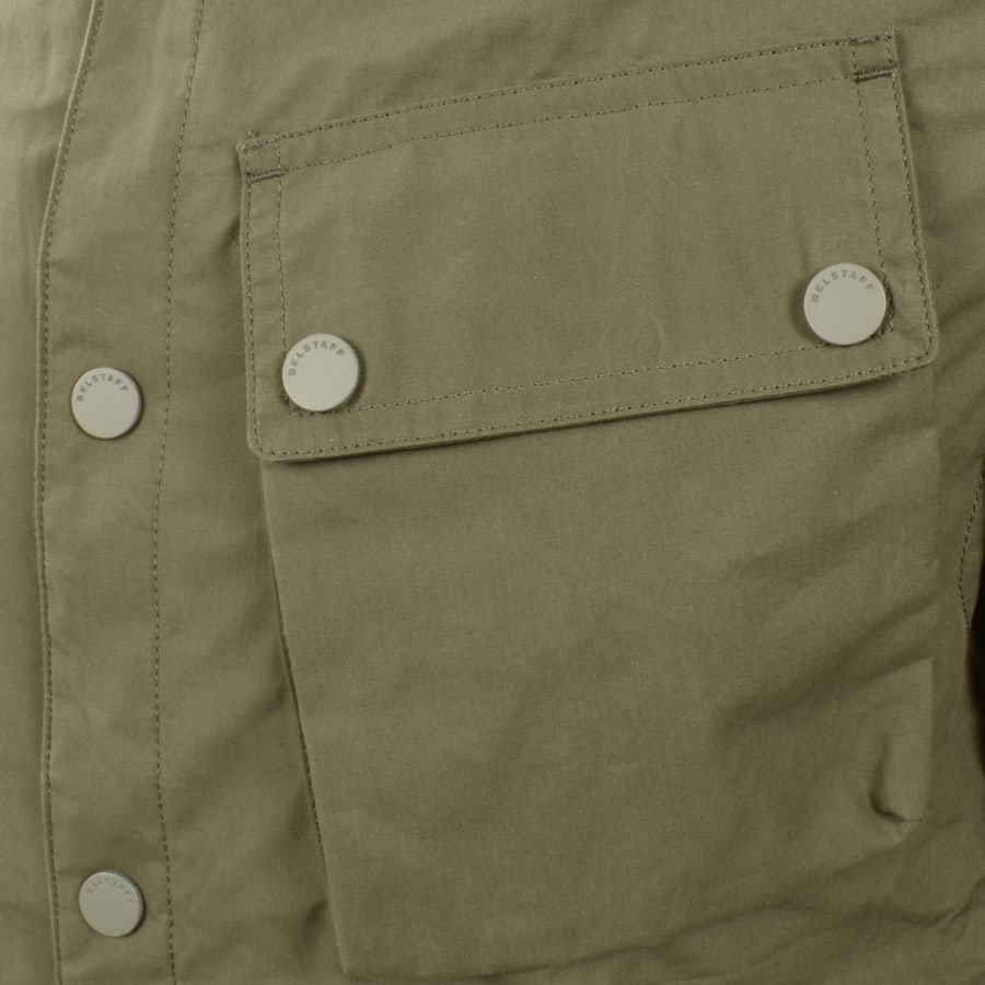 Image number 5 for Belstaff Ground Jacket True Olive Green