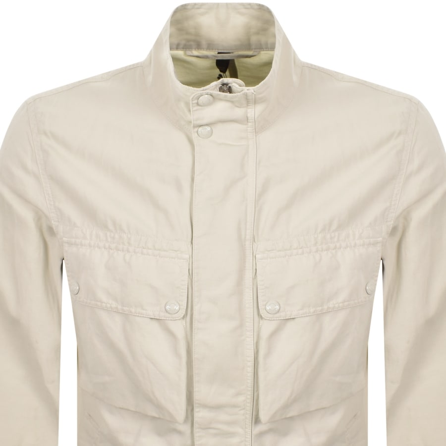 Image number 3 for Belstaff Hayfield Jacket Silver Birch