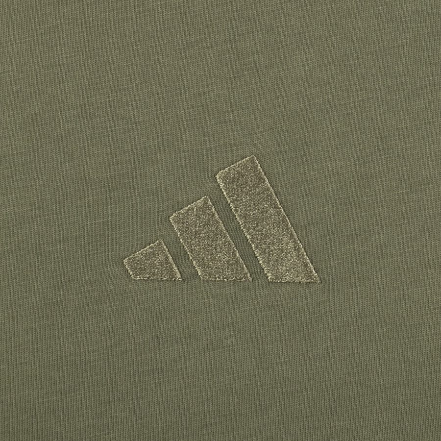 Image number 3 for adidas Sportswear Logo T Shirt Olive Green