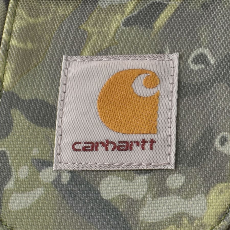 Image number 3 for Carhartt WIP Canvas Essentials Bag Green