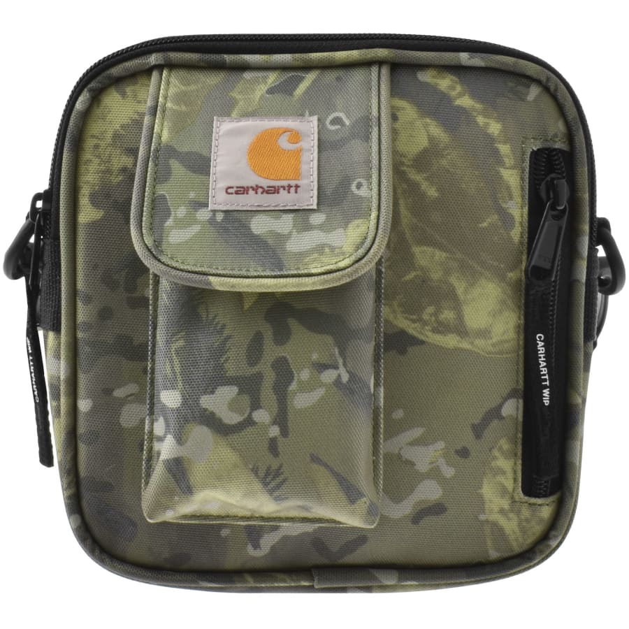 Image number 1 for Carhartt WIP Canvas Essentials Bag Green
